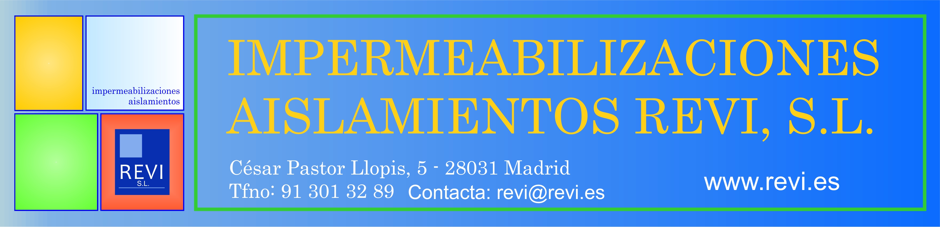 Cabecera REVI, S.L Cabecera REVI, S.L