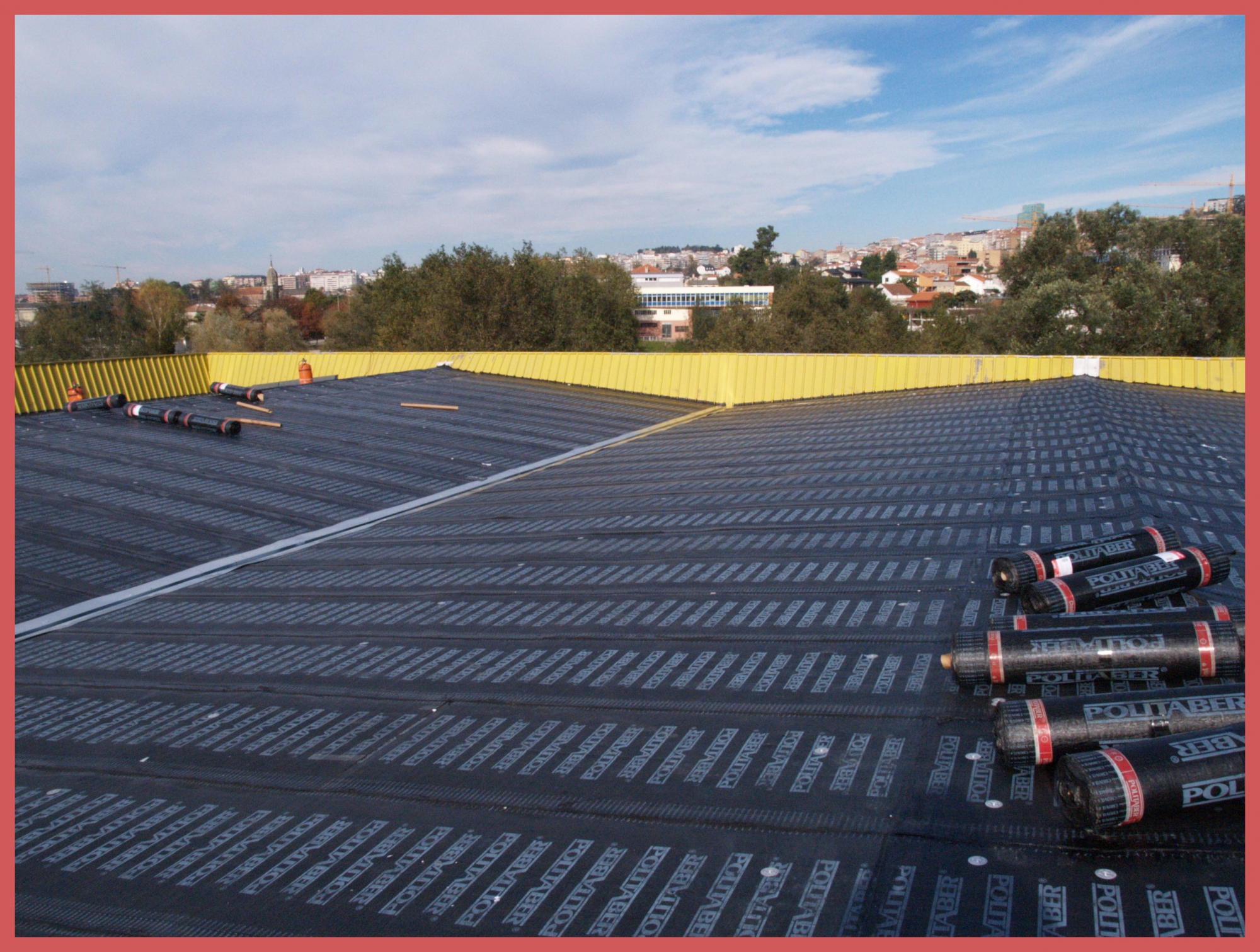 Cubierta de chapa con el nuevo sistema